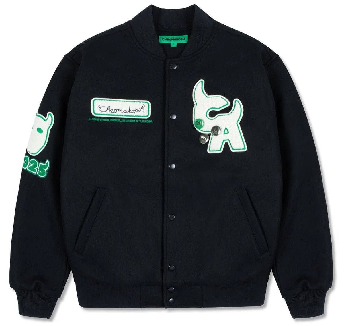 Tyler_The_Creator_Jacket_Chromakopia Tyler The Creator Chromatopia Jacket - Image 1