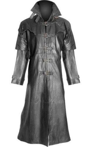 Winter Long Coat For Men Black Zing Apparel