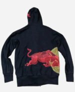Navy Vintage Red Bull Big Logo Racing Hoodie Zing Apparel