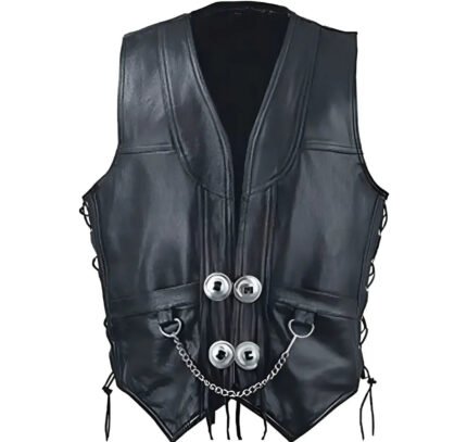 WWE-SummerSlam-Brock-Lesnar-Leather-Vest
