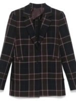 Watson black blazer formal sleek style