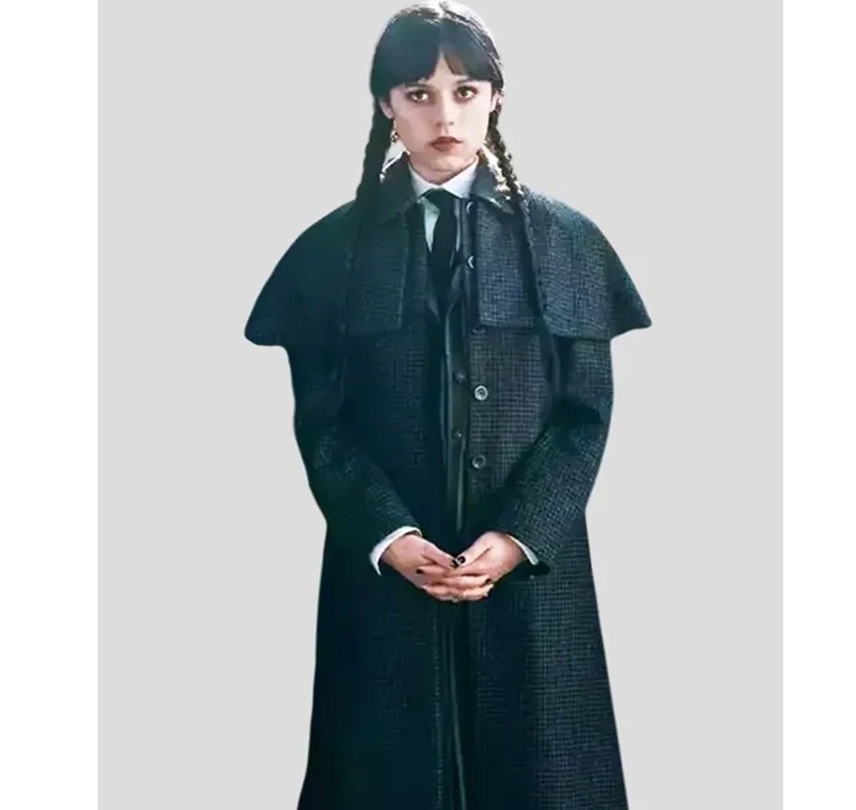 Wednesday-S02-Jenna-Ortega-Coat Wednesday-S02-Jenna-Ortega-Coat