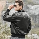 Air Force Pilot Bomber Jacket Men Zing Apparel
