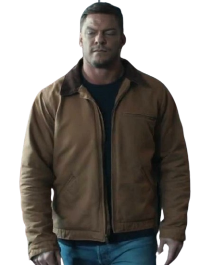 Reacher Alan Ritchson Cotton Jacket, Brown Zing Apparel