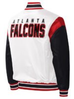 White Falcons Starter Jacket Back