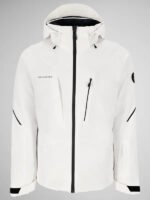 White Obermeyer Ski Jacket Mens - Image 2