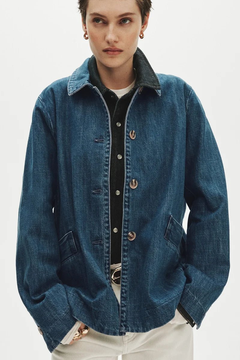 Wild_Fable_women_s_padded_denim_jacket Wild Fable women’s padded denim jacket