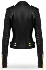 Women-Black-Quilted-Designer-Leather-Jacket-BackView