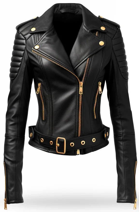 Women-Black-Quilted-Designer-Leather-Jacket Women-Black-Quilted-Designer-Leather-Jacket