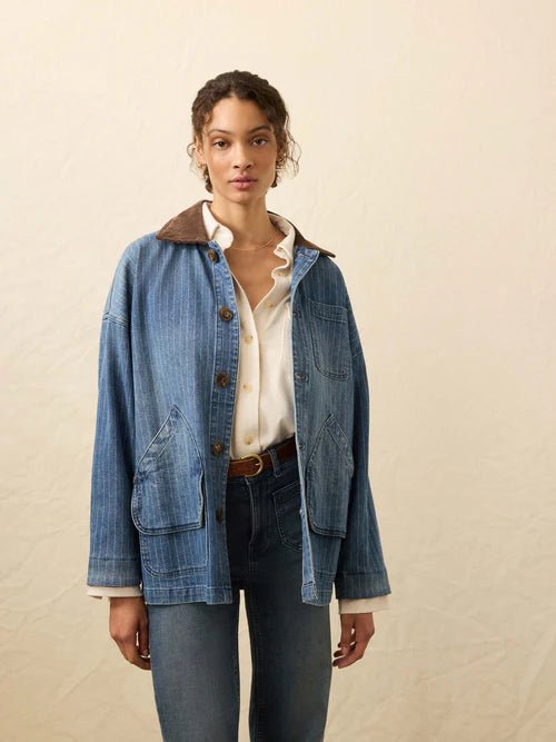 Women_s_denim_Barn_jacket Women’s denim Barn jacket