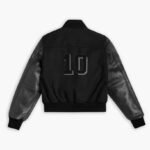 Womens-Black-Wool-Varsity-Jacket-Back