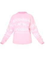 Womens-Pinky-Christmas-Sweater