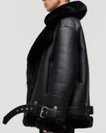 Womens-Shearling-Aviator-Black-Jacket