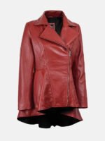Womens_Red_Leather_Peplum_Jacket