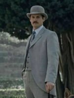 Young Sherlock 2026 Max Irons Grey Blazer