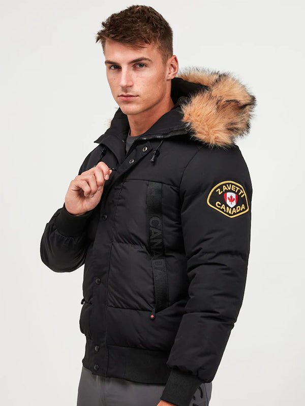 Zavetti-Canada-Mens-Aylmer-Bomber-Parka-Jacket Zavetti-Canada-Mens-Aylmer-Bomber-Parka-Jacket