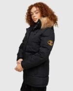Zavetti-Canada-Womens-Goshawa-Puffer-Parka-Jacket-Black