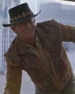Crocodile Dundee Paul Hogan Leather Jacket - Image 3