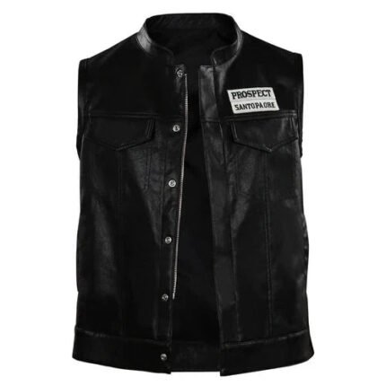 Angel Reyes Mayans M.C Leather Vest The Prime Jacket