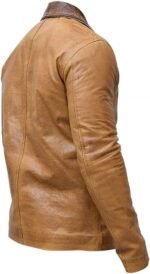 Arthur Morgan Leather Blazer Men, Brown Zing Apparel