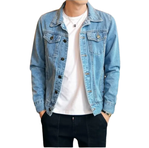Casual Classic Denim Loose Trucker Jacket