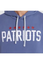 2025 We Are All Patriots Rivalries Storm Blue Hoodie - Image 5