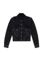 Black Denim Jacket Women, Diesel 'De-Tracy' Zing Apparel