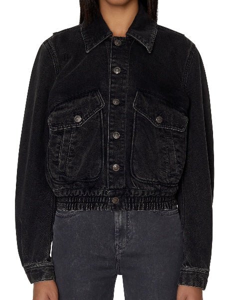 Black Denim Jacket Women, Diesel 'De-Tracy' Zing Apparel
