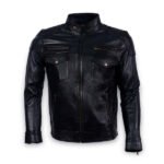Real Biker Genuine Leather Jacket Zing Apparel