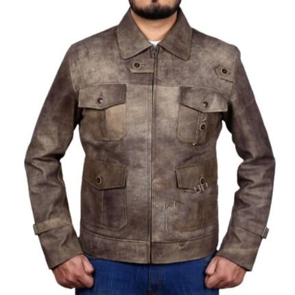 The Expendables Brown Jacket Zing Apparel