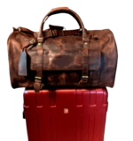 Best Leather Duffle Bag, Premium Lining Zing Apparel