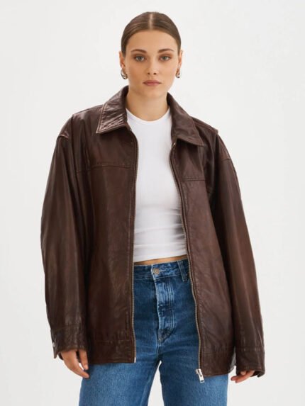 lamarque-theia-jacket-dark-brown