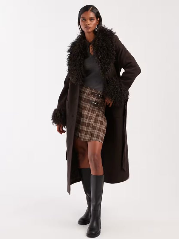 other-stories-wool-belted-midaxi-in-brown-coat-with-faux-fur-trim