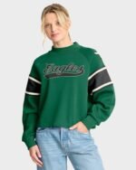 philadelphia eagles mockneck sweatshirt