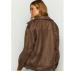 purchase_Brown_Suede_Bomber_Jacket