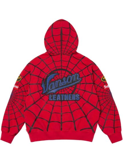 supreme-vanson-leathers-spiderman-zip-up-hooded-sweatshirt