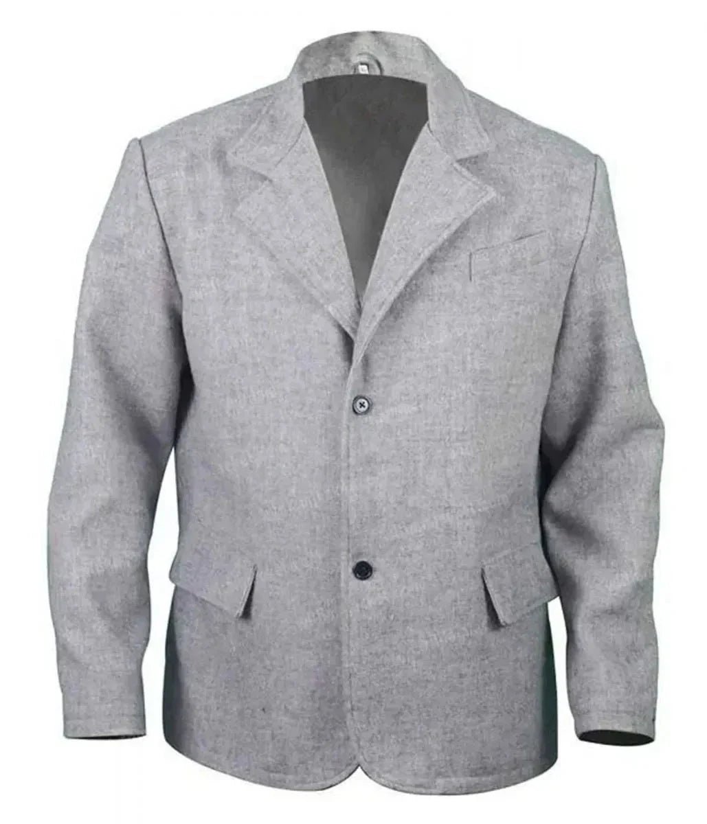 yellowstone-luke-grimes-grey-blazer-scaled-1 Mens Grey Wool Blend Single Breasted Blazer Zing Apparel